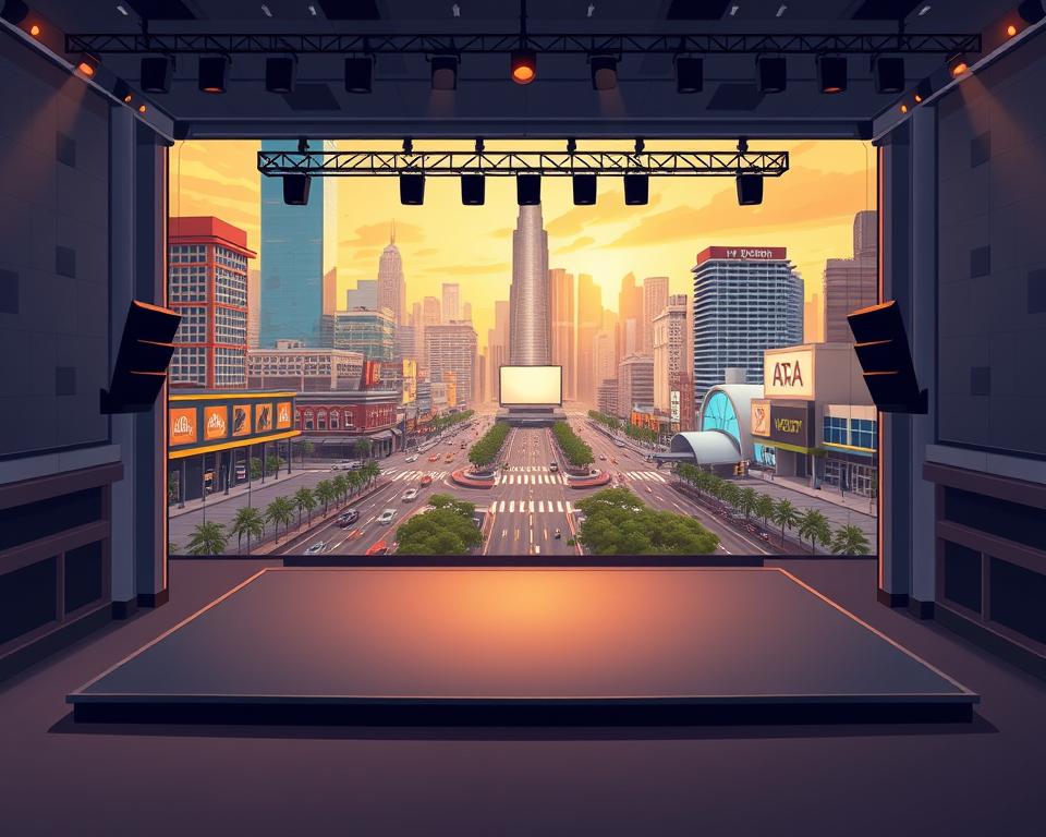 indoor stage rental near me