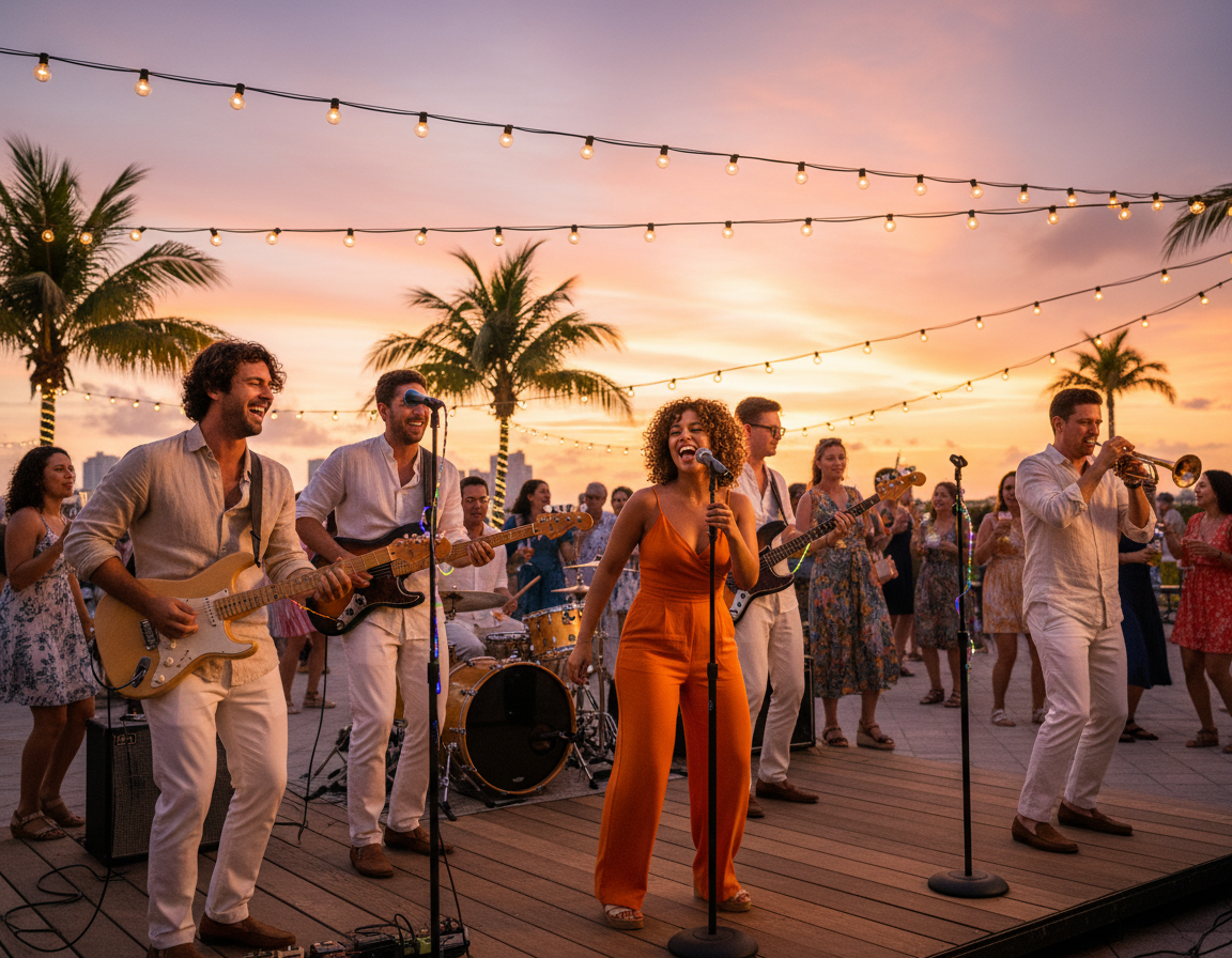 DJ for pool party in Naples FL