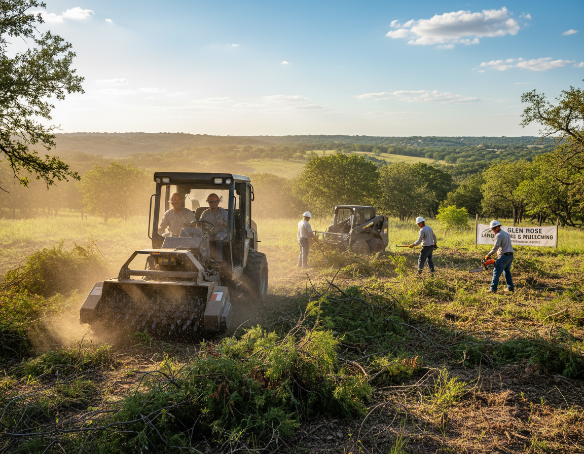 Land Clearing In Lipan TX